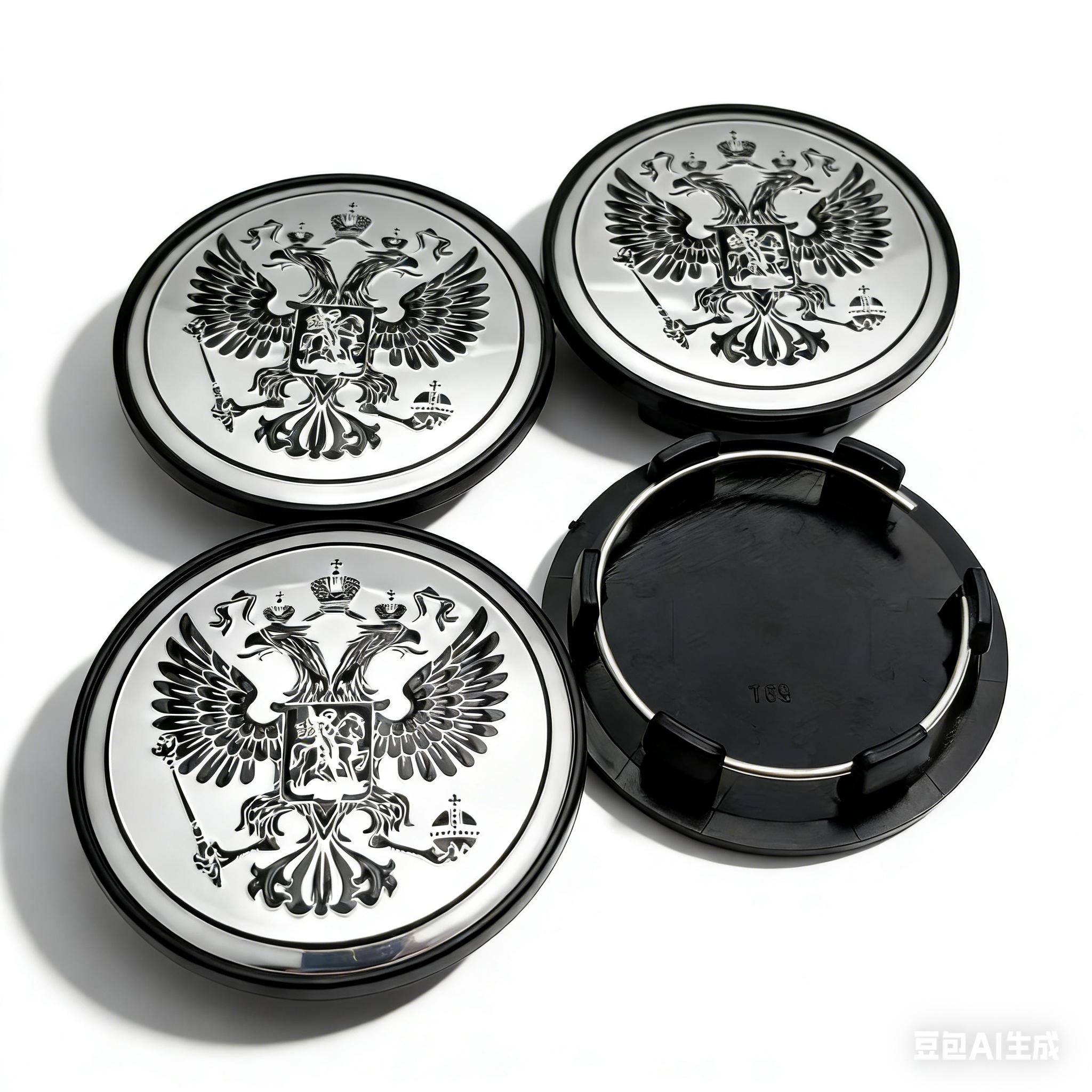 

4pcs Russian Coat of Arms Logo Emblem Car Wheel Center Caps 69MM 56MM Wheels Hub Dust Cap Rim Hubcaps Cover Replace Accessories Russian Coat of Arm&4pcs T69 Wheel Cap