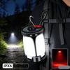 LED Leaf Camping Lamp Outdoor Lighting Hung Emergency Solar USB Rechargeable Tent Camping Lights Fishing Travel Lanterns