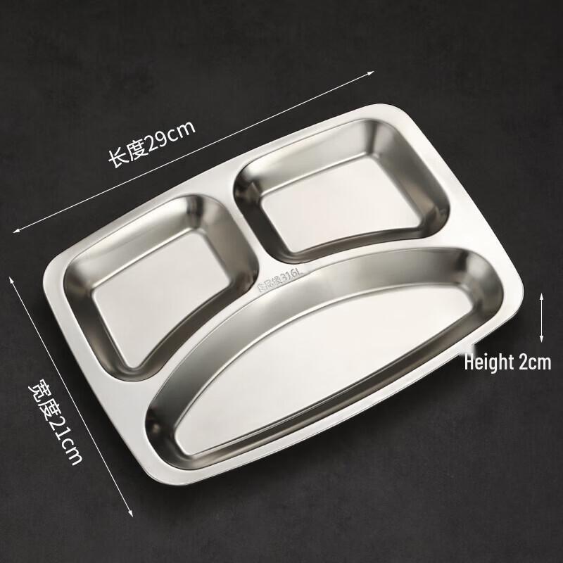 

Kids Stainless Steel Cartoon Divided Dinner Plate