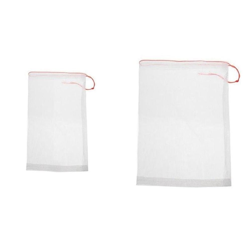 Anti-Bird Pest Control Nylon For Seeds Soaking Germination Drawstring Storage Organizer Garden Supplies Mesh Bag Protection Bag