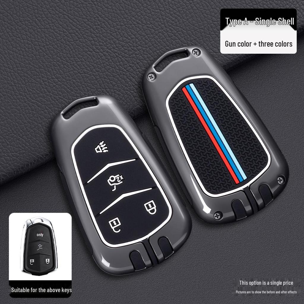 Cadillac XT Series Key Case: Compatible with XT5, XT4, XT6, XTS, CT4, CT5, CT6, ATSL, SRT, GT4
