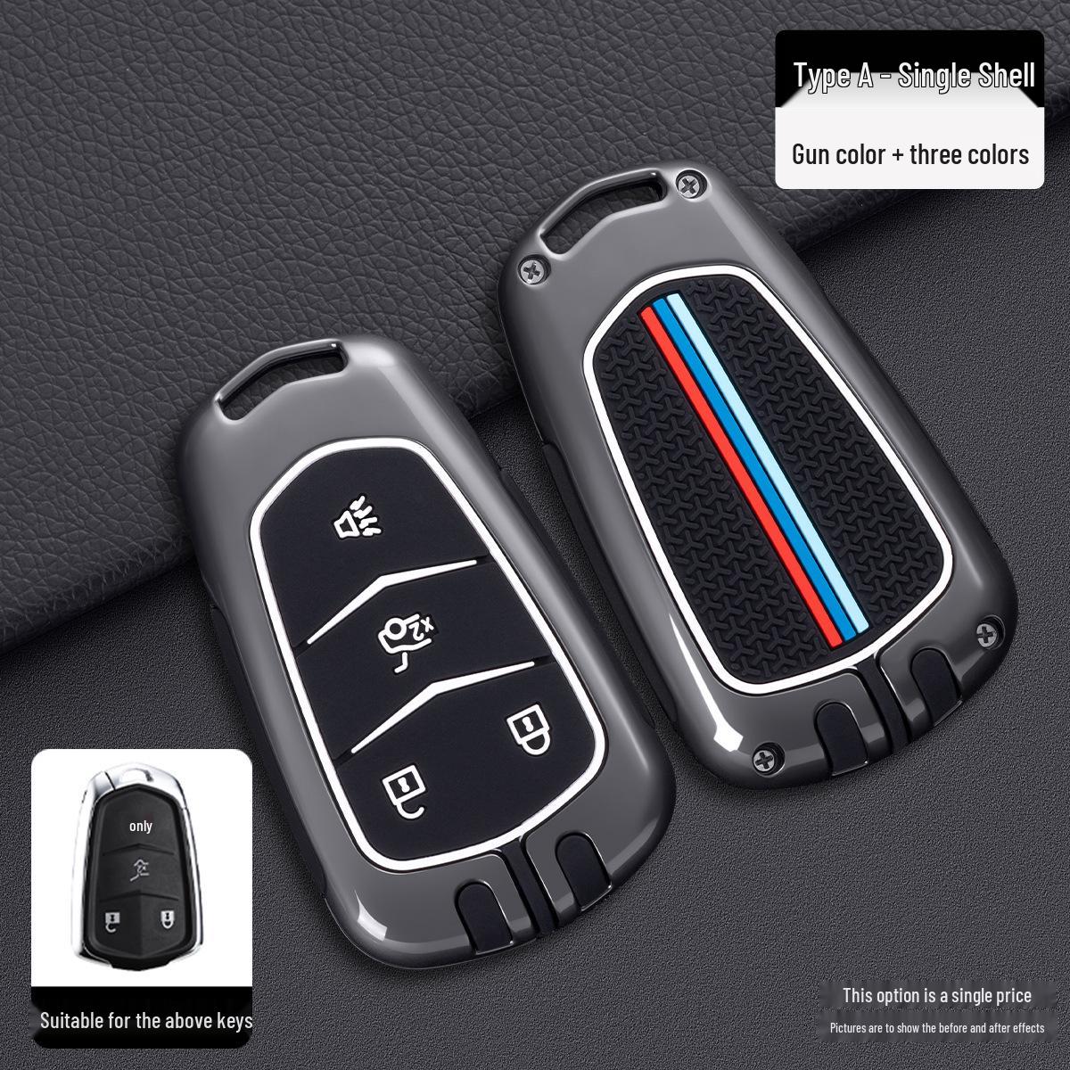 Cadillac XT Series Key Case: Compatible with XT5, XT4, XT6, XTS, CT4, CT5, CT6, ATSL, SRT, GT4