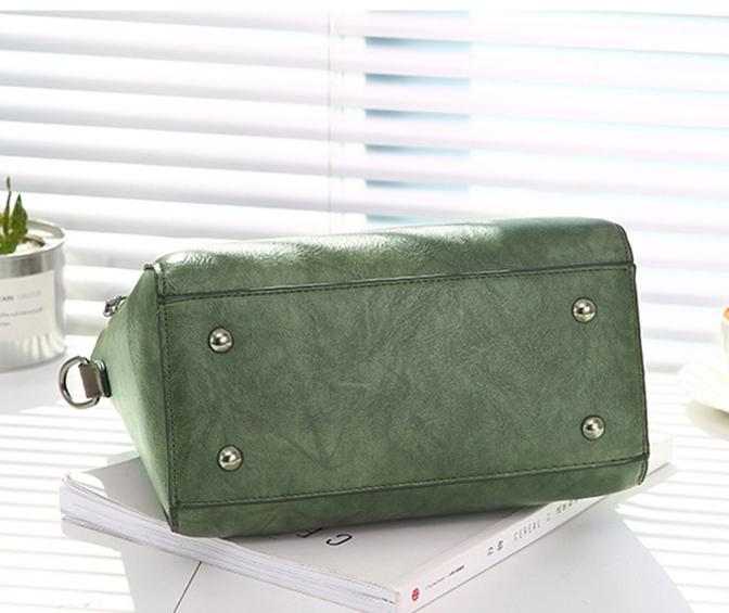 Leather HandBags Women Tassel Crossbody Shoulder  Bags Tote