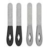Ergonomic Double Sided Stainless Steel Nail File Buffer For Smooth Polishing Gentle Nail Care Home Manicure Pedicure Tool