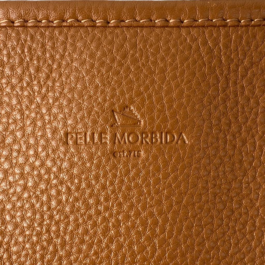 Used PELLE MORBIDATote Bag Brown Leather Women