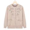 LangSha Women's Warm Plush Lined Knit Cardigan