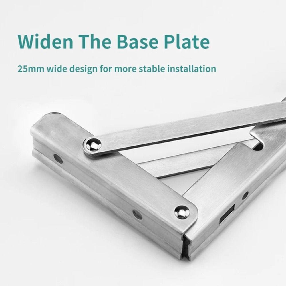 Support d'étagère pliable, accessoires de meubles, étagère murale, support triangulaire utile