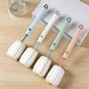 Long Handle Cup Cleaning Brush with Replaceable Sponge Head for Household Chores