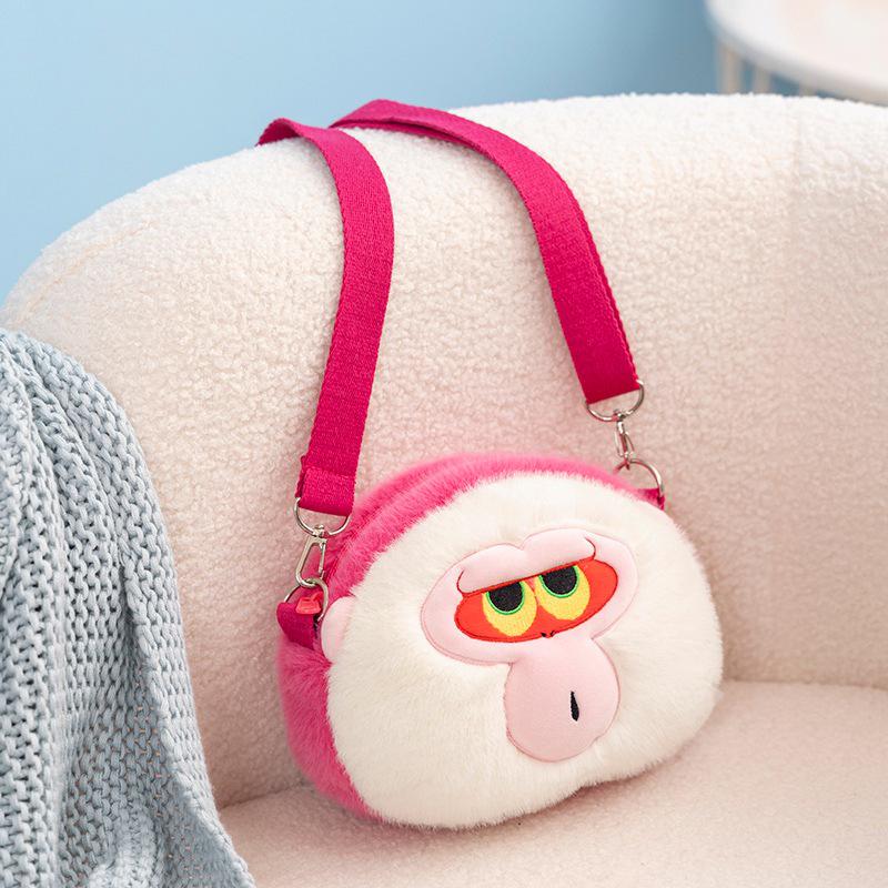 Sait Dudu Cute Monkey Doll: Adorable Sitting Posture with Milk Tea - Perfect Gift for Friends
