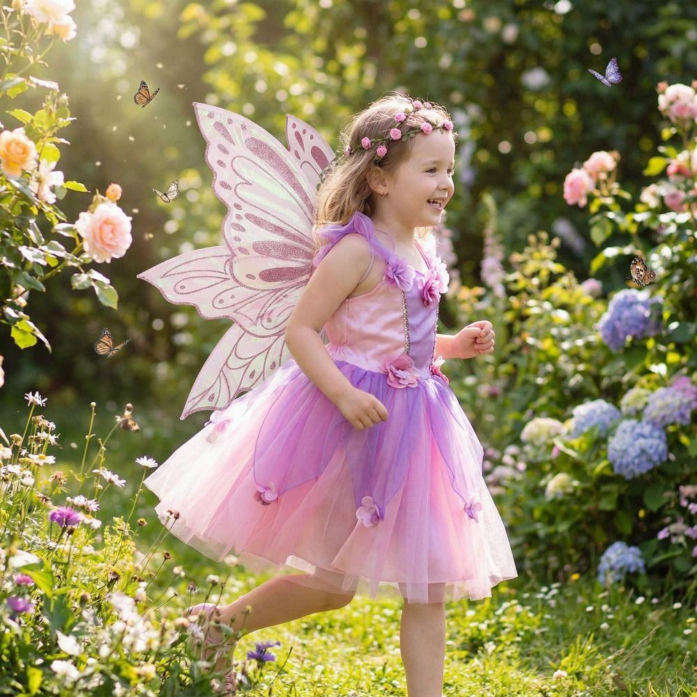 Organza Butterfly Fairy Wings Adult Women Angel Wings 2026 Large Fairy Wings  for Cosplay Dress Up