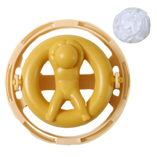 

Стиральная машина Улавливатель ворса с сетчатым мешком Многоразовая стиральная машина для шерсти домашних животных жёлтый
