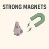 Mini Magnetic Refrigerator Flower Vase DIY Decoration Accessories Cat Whiskers Collection Glass Bottle