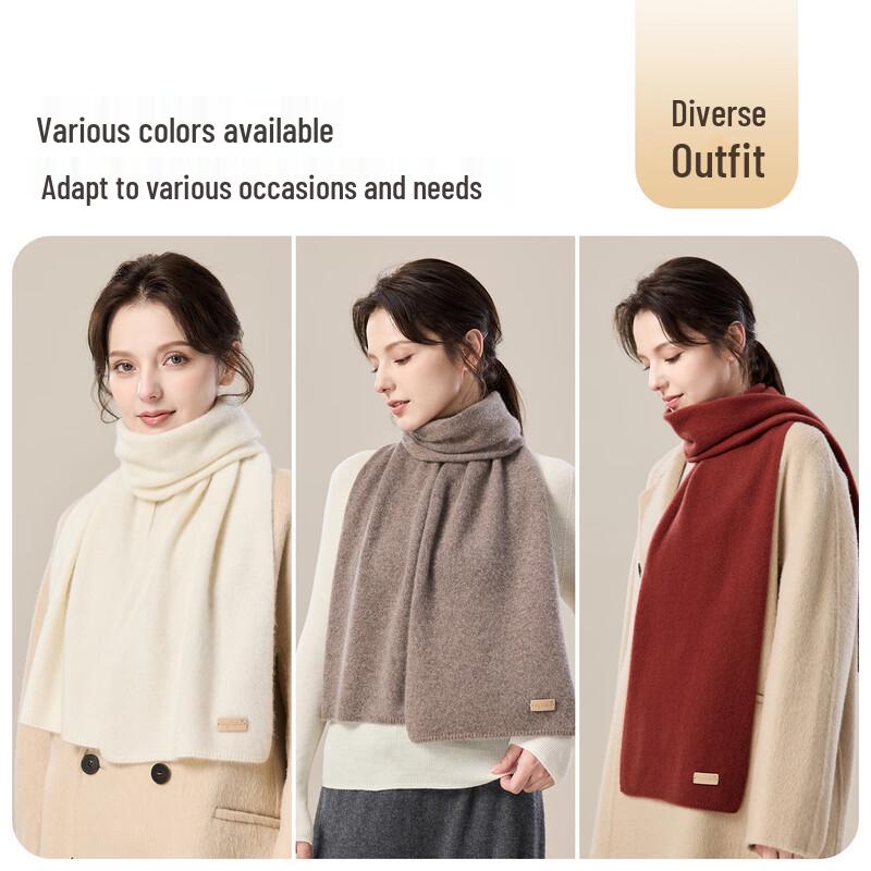 JIUMU Women's 100% Cashmere Scarf