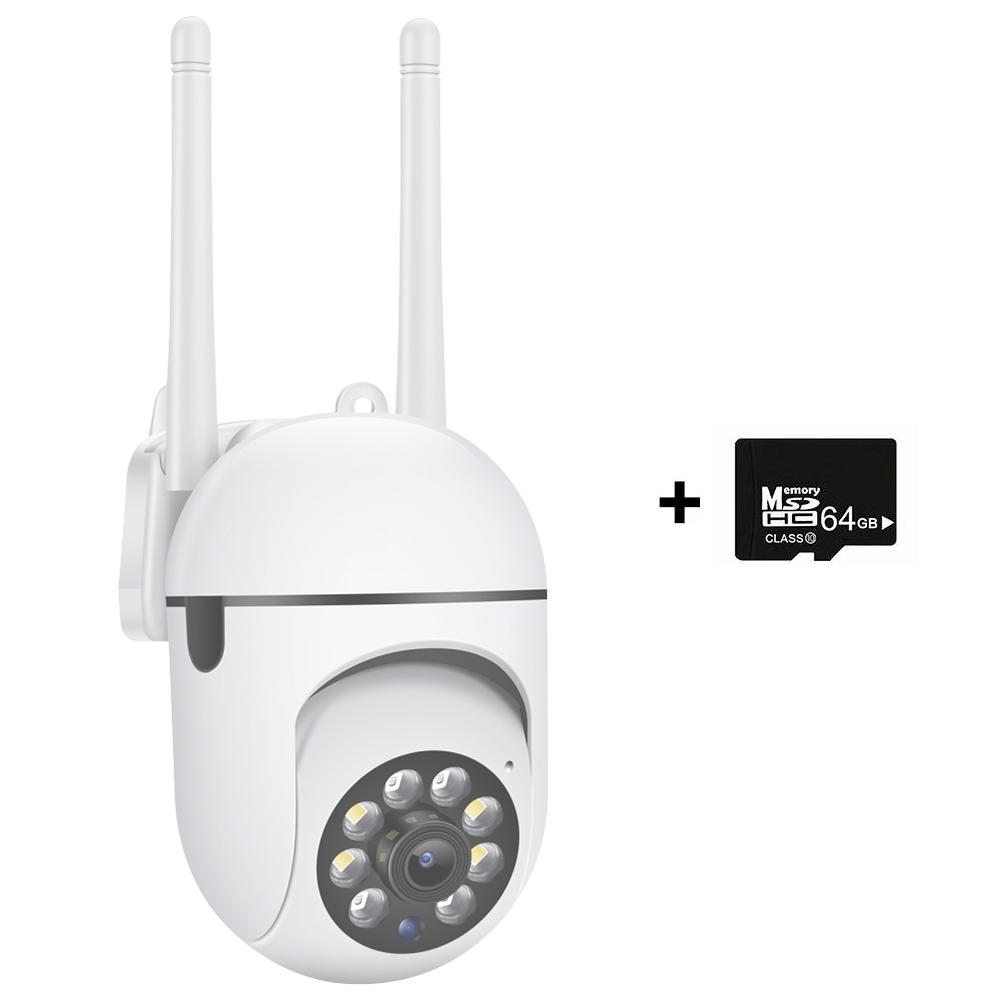 8MP Wireless Security Surveillance PTZ Camera Wifi IP Outdoor 4X Zoom Cameras AI Human Tracking Two-way Audio HD Night Color Camera EU Plug