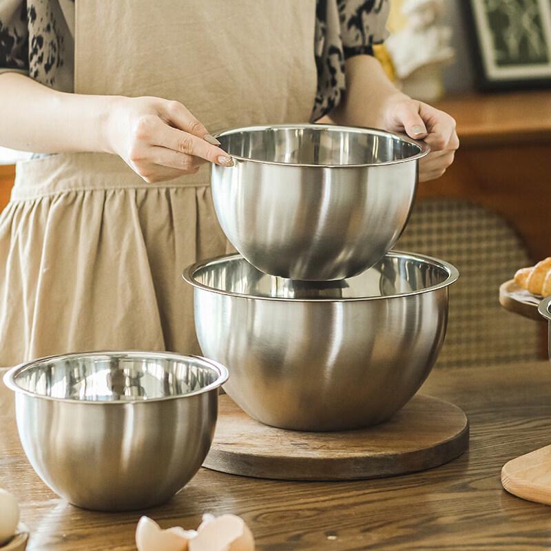 Qiiwei Stainless Steel Deep Mixing Bowl