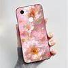 For Google Pixel 3 XL Case Black Bumper Soft TPU Silicone Cover for Pixel 3 XL Phone Cases Pixel3 3XL Butterfly Flower Capa