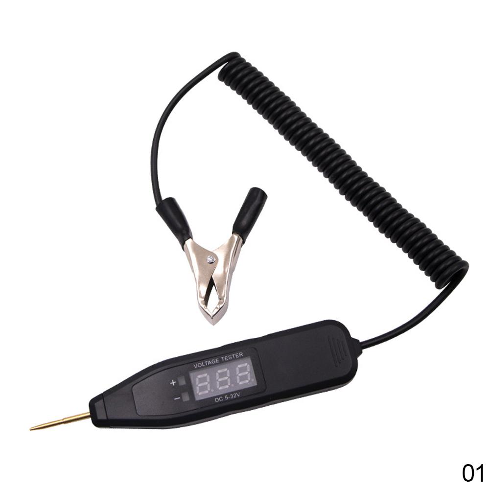 Auto Electrician Probe Machine Car Tools 5V/24V/32V Car Electrical Circuit Test Pen Dca Voltage Detector AC Voltage Indicator