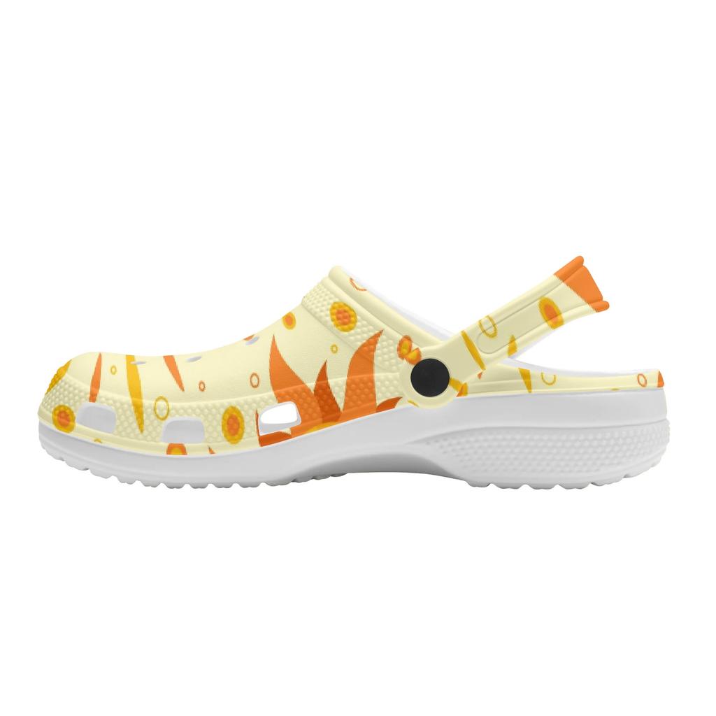 Soft Printed EVA Casual Clogs for Women Men Soft Sole Soft Sole Lightweight Slip On Sandals Slippers Summer Daily Leisure Shoes