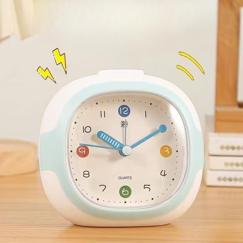 Silent Alarm Clock New Product Fashionable Student Bedside Small Alarm Clock Bedroom Luminous Clock Desktop Clock