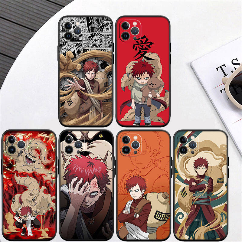 MH97 Naruto Gaara Phone Shell for Samsung S20 S21 S22 S23 S24 FE Ultra Plus Lite S21S A55 A07 A17 F06 F16 M06 M16 M56 A36 A37 A57