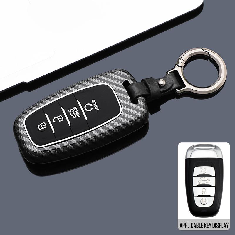 Car Key Case For Hongqi Hs5 H5 H9 Hs7 H7 L5 Hs3 L9    Classic Protection Keyless Cover Shell Fob Bag Accessories
