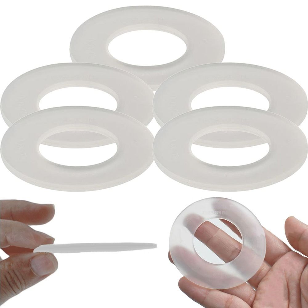Elastic Flush Valve Seal Washer Diaphragm Universal Toilet Tank Part Home