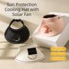 Breathable Sun Visor Hat Sun Protection Fishing Hat Fashion Sunscreen Fan Hat  Fishing