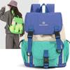Bunter Outdoor-Rucksack für Damen und Herren, Schultasche, lässige Wander- und Reisetasche mit mehreren Taschen