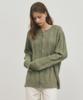 Wednesdayoasisforwomen W/Aran Cable Hairy Wool Knit Cardigan_Olive(Wc25-Kn69)