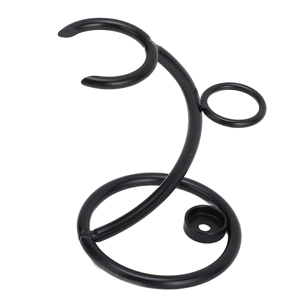 Stojan na holení Kovový univerzální držák Stojan na štětky na holení šetřící místo Stojan na štětky na vousy