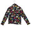 Disney All-over Mickey Mouse pattern cotton Riders jacket M Women Used