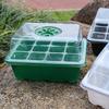 12 Holes Seed Starting Tray with Humidity Dome Plant Germination Starter Tray Succulent Propagation Tray for Succulent Plant