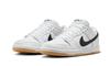 SB Dunk Low Pro ISO Branco Goma
