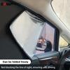 Car Side Windows Sunshade Car Magnetic Sunshade Sunscreen Thermal Ulation Auto Double-sided Sun Shade Titanium Silver