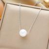 Exquisite 18K Gold-Plated Titanium Steel Necklace - Women's Clavicle Chain Jewelry, Fade-Resistant