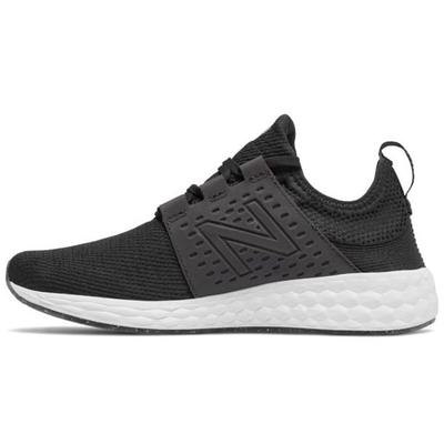 Nb 680 V3 Fresh Foam Cruz Pohodlná Športová Tkanina Syntetická Koža Nízke Bežecké Topánky Dámska Teniska Čierna Biela WCRUZSB