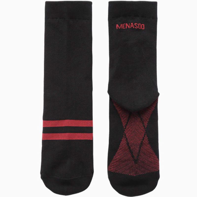 MENASOO Menasoo Soft Runsocks_Black