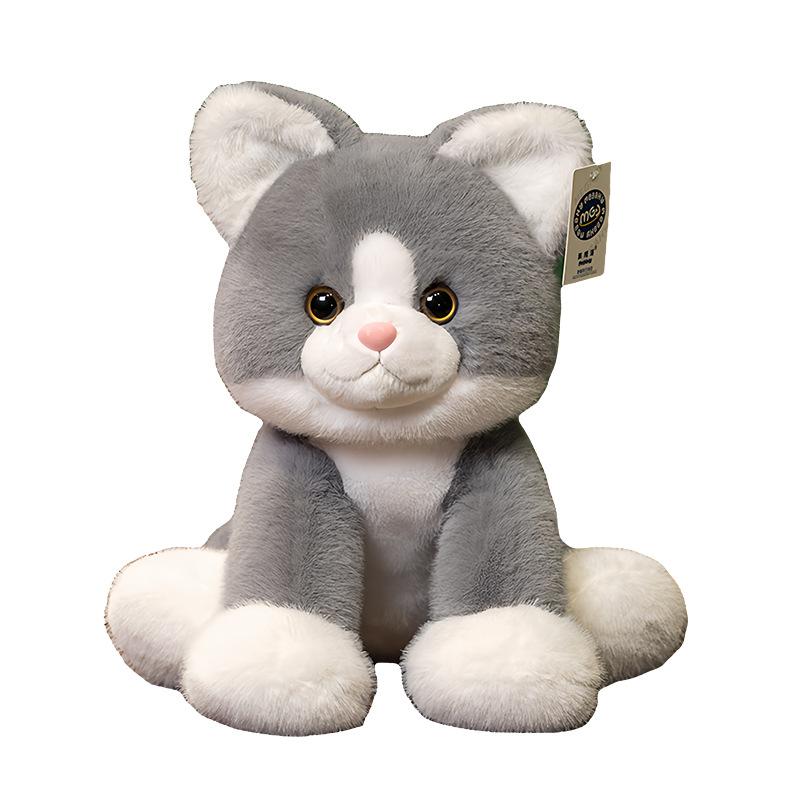 New Meigehai Hello Animal Series Cute Plush Doll Doll Riss Fox White Puppy Soothing Gift