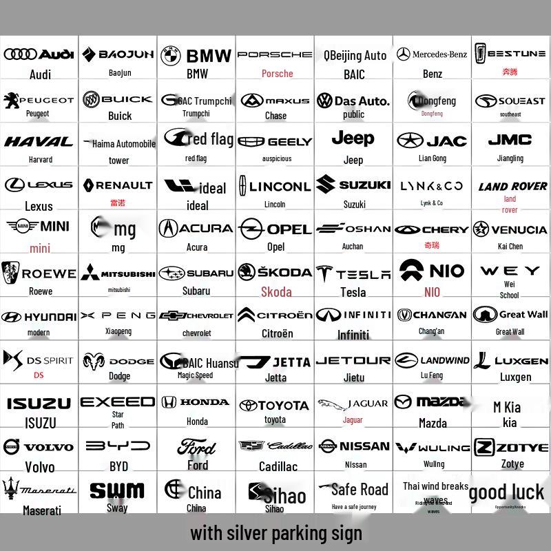 Solar-Powered Temporary Car Parking Number Plate with Hidden Phone Number