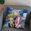 The Seven Deadly Sins Pillow Case For Car Sofa Decorative Home Doublesided Print Plush Square Throw Pillow Cushion Cover