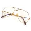Great Sunglasses Trinity Two Bridges Gold Mens Used