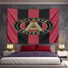 Atlanta United FC Logo Tapestry Decor Pattern Wall Hanging Tapestry Decorative Tapestry Home Decor for Bedroom and Living Room