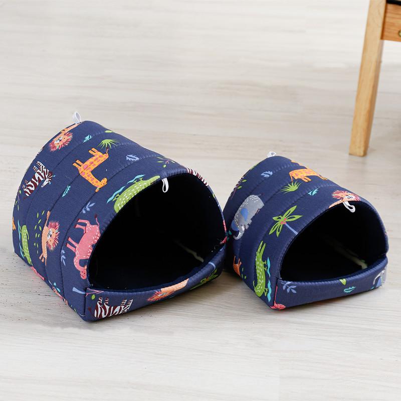 Cozy Cotton Nest & Hammock for Small Pets: Hamsters, Sugar Gliders, Rabbits, Rats, Parrots, Guinea Pigs