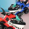 Toy Vehicles Fun Wear-resistant Plastic Electric Shark Engineering Vehicle for Kids