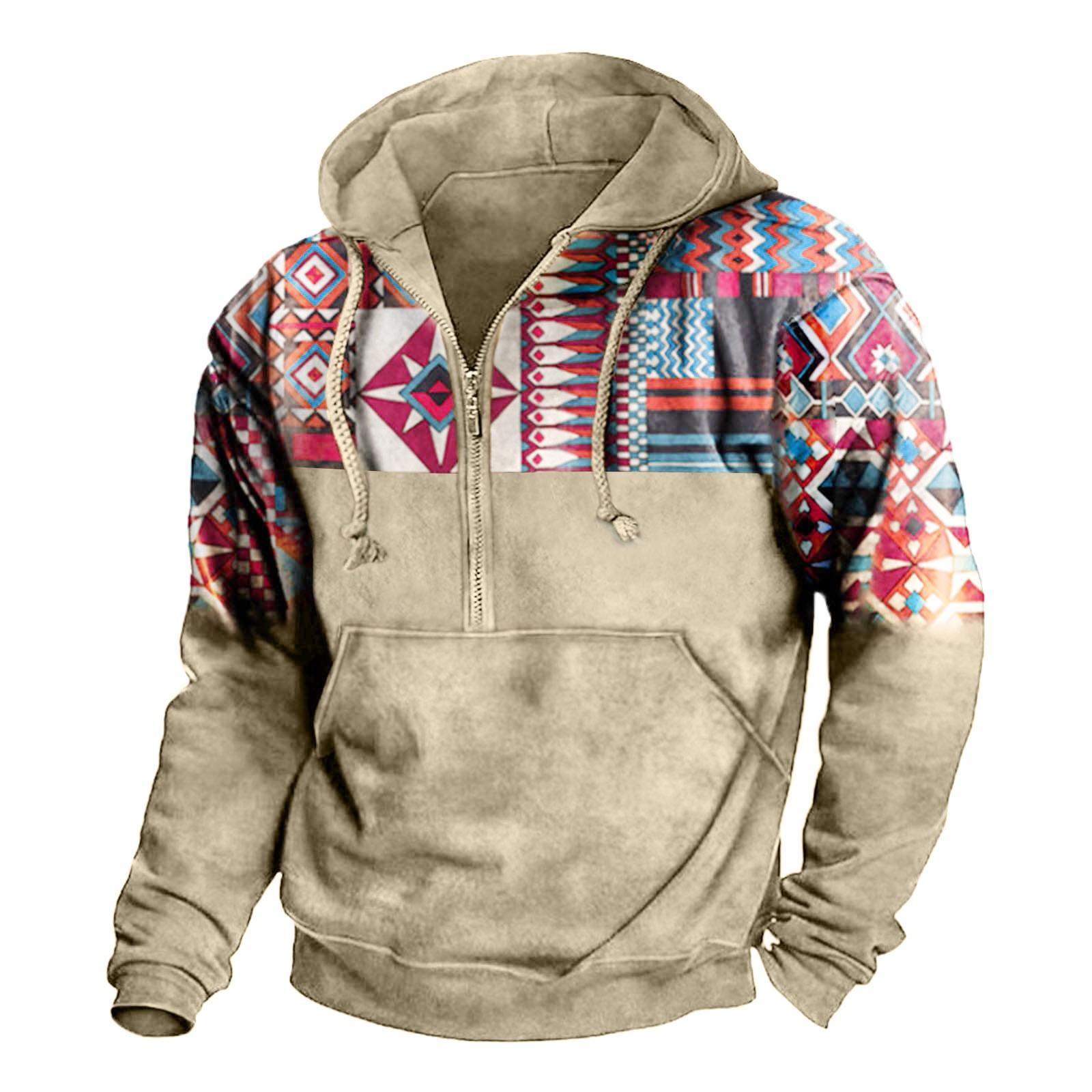 Одежда для фитнеса мужской периферийный свитер футболка с длинными рукавами и капюшоном XL хаки 1000₽