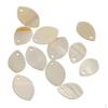 12 Pieces MOTHER OF Charm Beads Large&Small Oval for Jewelry Pendant Making
