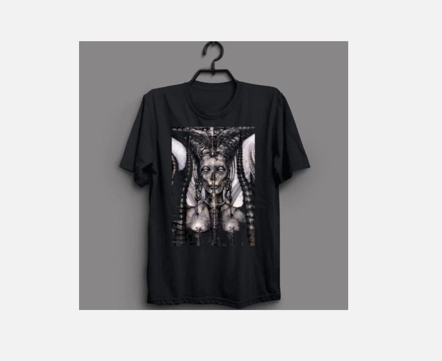 

H.R. Giger Alien New T-shirt Unisex Holiday Gift Tee 4XL