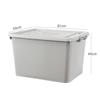 Chahua Large Plastic Storage Box with Wheels