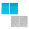 2Pcs Nonslip Traction Pad Deck Grip Tail Pad Surfboard Skimboard Traction Pad for Surfboard Board Kayak Canoes