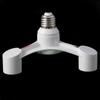 24TE E27 To Triple Lamp Holder Bulb Base Adapter Socket Converter Suitable for Light